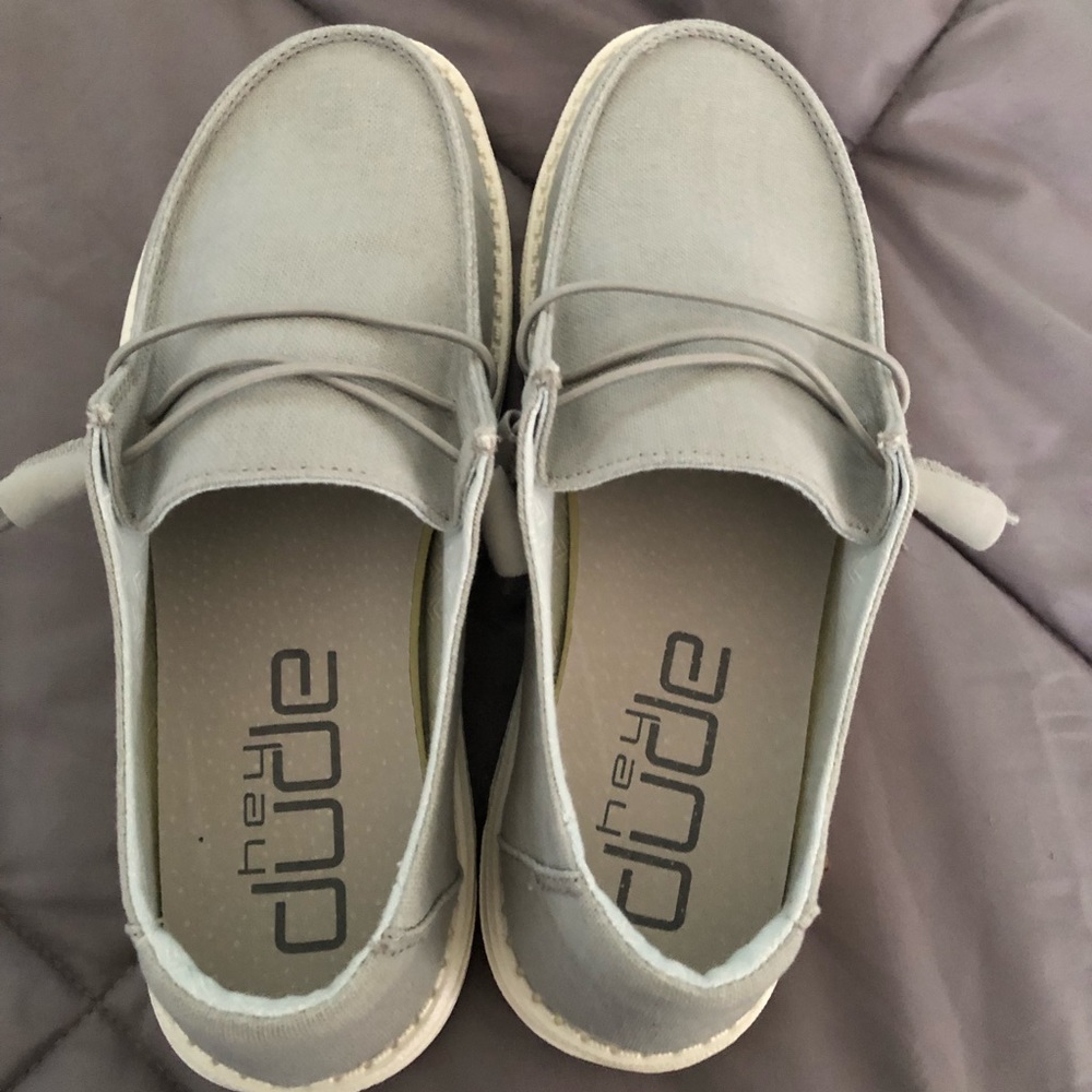 Brand new with tags size 8 Hey Dude shoes